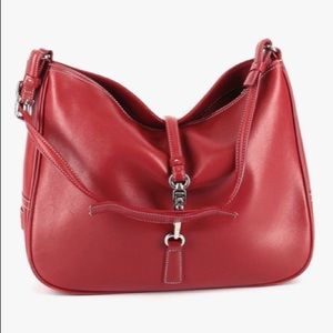 COACH RED HAND BAG